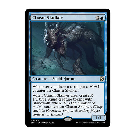 💫  Chasm Skulker - BLC 164 💫 Bloomburrow Commander 💫 Magic the Gathering 💫 NM