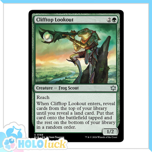 💫  Clifftop Lookout  - BLB 168 💫 Bloomburrow 💫 MTG NM