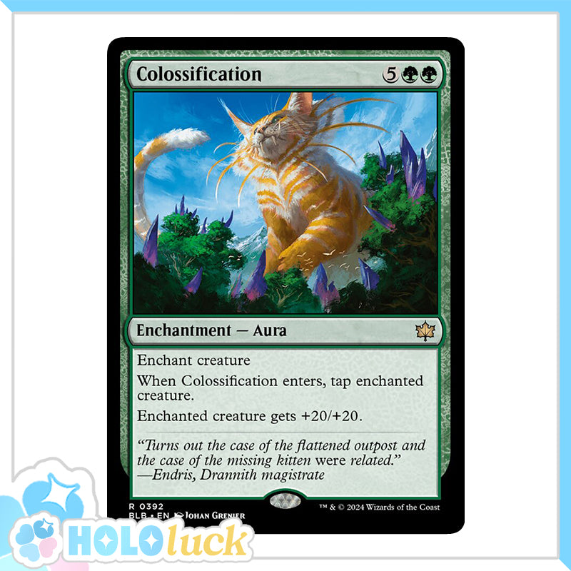 💫  Colossification  - BLB 392 💫 Bloomburrow 💫 MTG NM