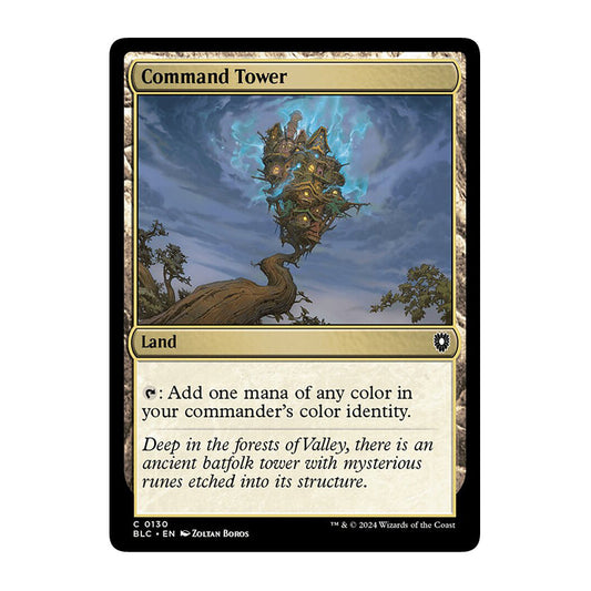 💫  Command Tower - BLC 130 💫 Bloomburrow Commander 💫 Magic the Gathering 💫 NM