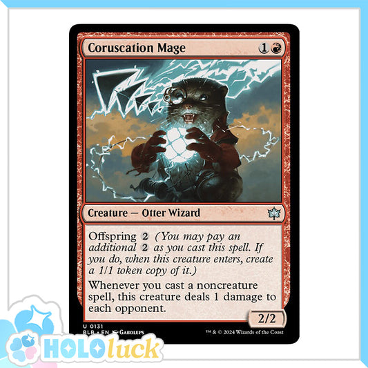 💫  Coruscation Mage  - BLB 131 💫 Bloomburrow 💫 MTG NM