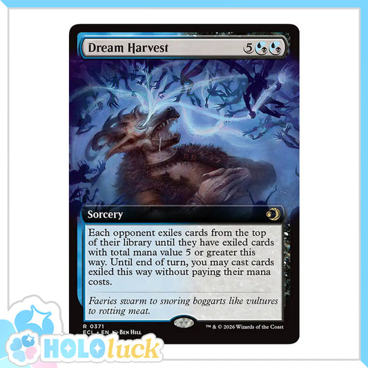 💫  Dream Harvest BORDERLESS  - ECL 371 💫 Lorwyn Eclipsed 💫 MTG NM