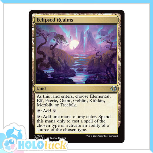 💫  Eclipsed Realms  - ECL 263 💫 Lorwyn Eclipsed 💫 MTG NM