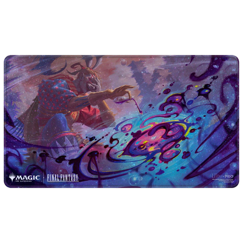 Ultra Pro: MTG Final Fantasy Playmat - Kefka, Poison the Waters - Premium Black Stitched Holofoil