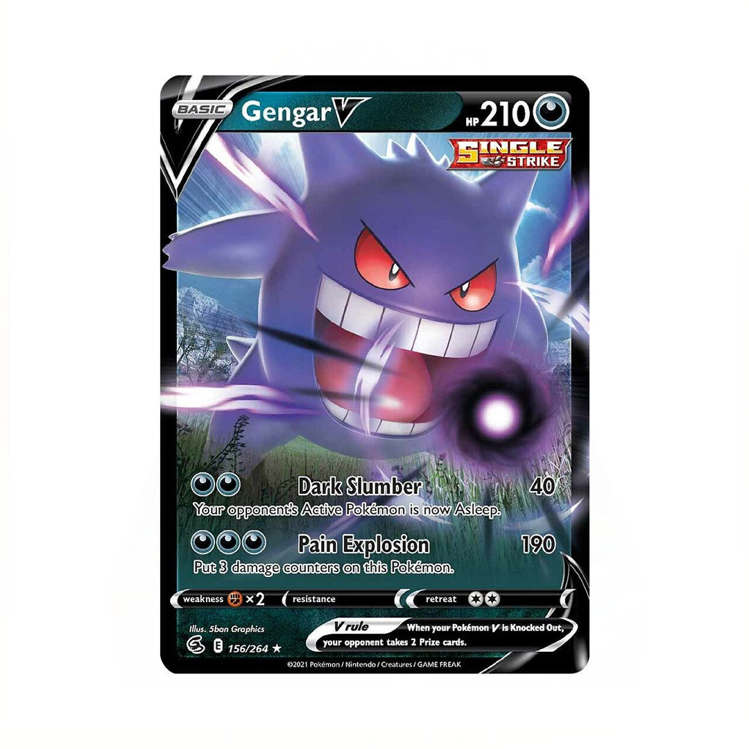 Gengar V 156/264 FST - Holo - Fusion Strike