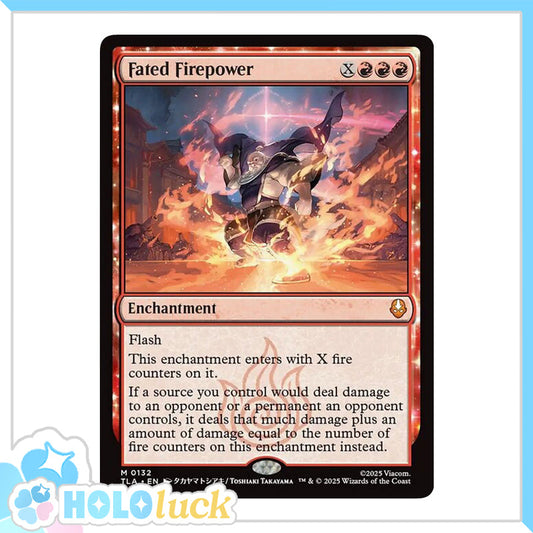 💫  Fated Firepower  - TLA 132 💫 Avatar: The Last Airbender 💫 MTG NM
