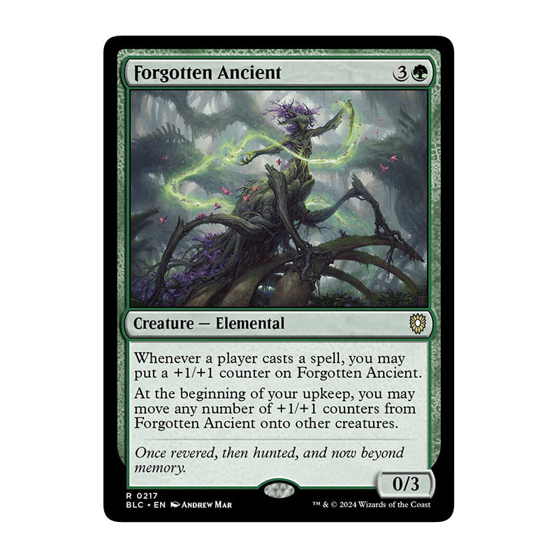 💫  Forgotten Ancient - BLC 217 💫 Bloomburrow Commander 💫 Magic the Gathering 💫 NM