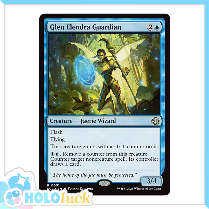 💫  Glen Elendra Guardian  - ECL 51 💫 Lorwyn Eclipsed 💫 MTG NM