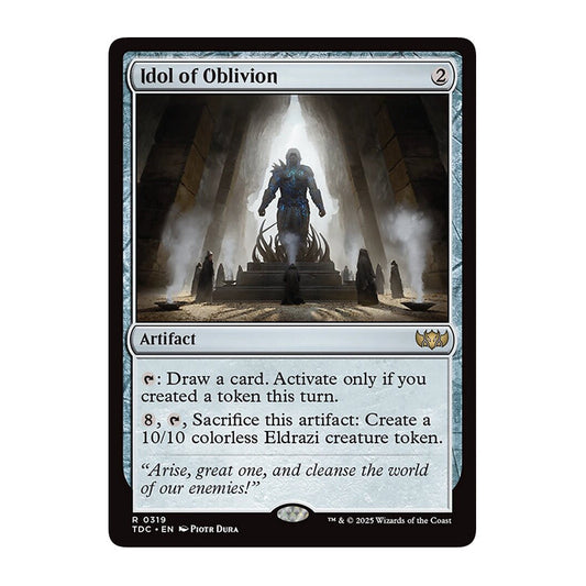 💫  Idol of Oblivion - TDC 275 💫 Tarkir Dragonstorm Commander 💫 Magic the Gathering 💫 NM