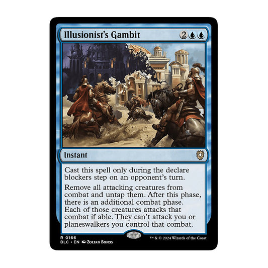 💫  Illusionist's Gambit - BLC 166 💫 Bloomburrow Commander 💫 Magic the Gathering 💫 NM