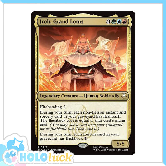 💫  Iroh, Grand Lotus  - TLA 227 💫 Avatar: The Last Airbender 💫 MTG NM
