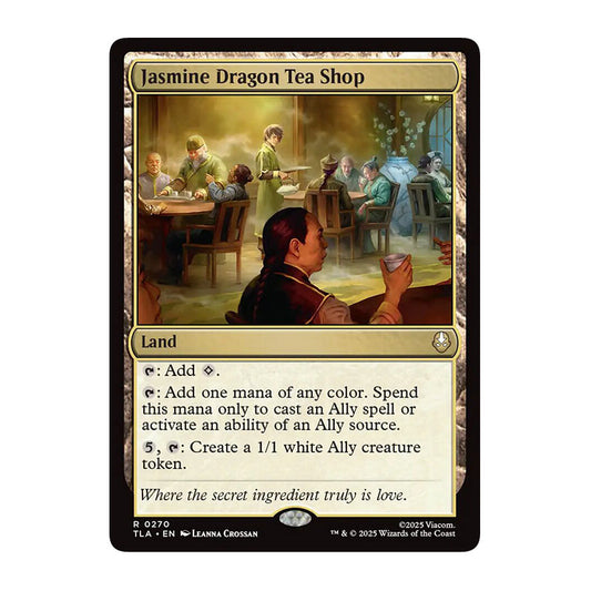 💫  Jasmine Dragon Tea Shop (Borderless) - TLA 282 💫 Avatar: The Last Airbender 💫 Magic the Gathering 💫 NM