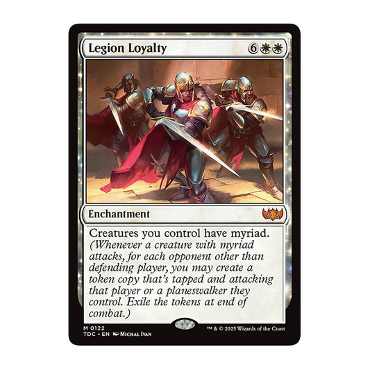 💫  Legion Loyalty - TDC 008 💫 Tarkir Dragonstorm Commander 💫 Magic the Gathering 💫 NM