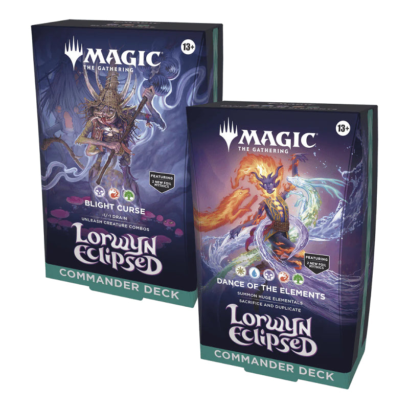 Lorwyn Eclipsed Commander Deck - Set of 2