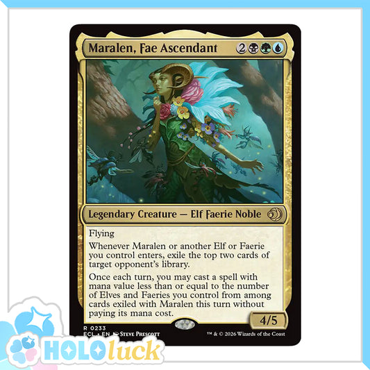 💫  Maralen, Fae Ascendant  - ECL 233 💫 Lorwyn Eclipsed 💫 MTG NM