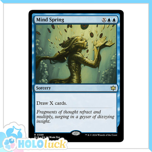 💫  Mind Spring  - BLB 389 💫 Bloomburrow 💫 MTG NM