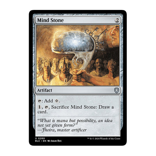 💫  Mind Stone - BLC 280 💫 Bloomburrow Commander 💫 Magic the Gathering 💫 NM