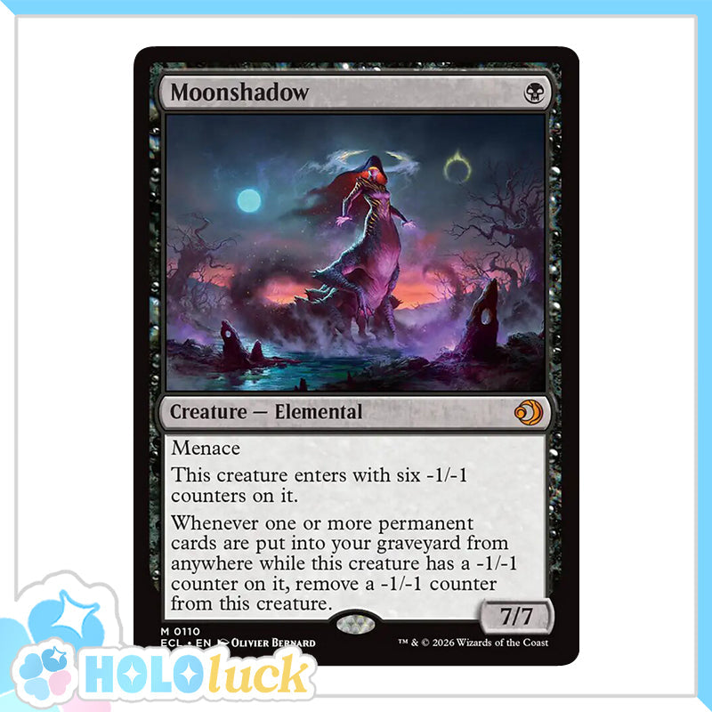 💫  Moonshadow  - ECL 110 💫 Lorwyn Eclipsed 💫 MTG NM