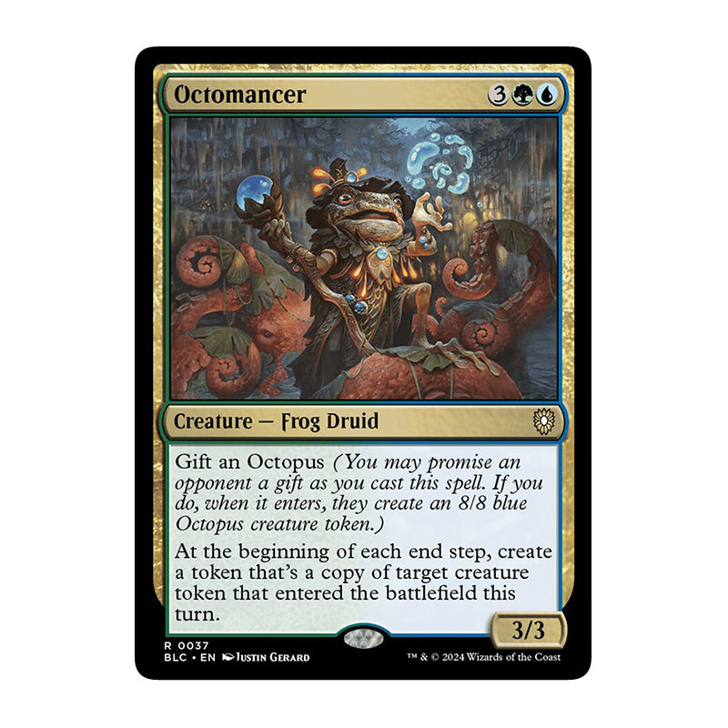 💫  Octomancer - BLC 037 💫 Bloomburrow Commander 💫 Magic the Gathering 💫 NM