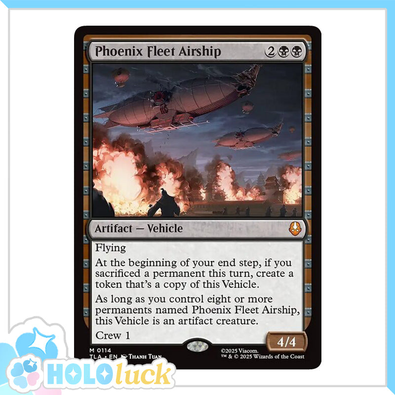 💫  Phoenix Fleet Airship  - TLA 114 💫 Avatar: The Last Airbender 💫 MTG NM
