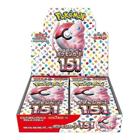 Pokemon Card 151 sv2a Booster Box (Japanese)