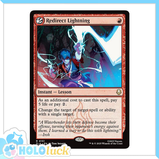💫  Redirect Lightning  - TLA 151 💫 Avatar: The Last Airbender 💫 MTG NM