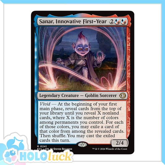 💫  Sanar, Innovative First-Year  - ECL 241 💫 Lorwyn Eclipsed 💫 MTG NM