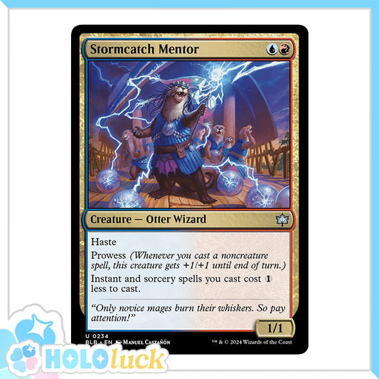 💫  Stormcatch Mentor  - BLB 234 💫 Bloomburrow 💫 MTG NM