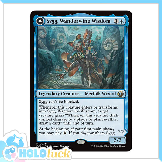 💫  Sygg, Wanderwine Wisdom  - ECL 76 💫 Lorwyn Eclipsed 💫 MTG NM