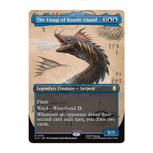💫  The Unagi of Kyoshi Island BORDERLESS - TLA 319 💫 Avatar: The Last Airbender 💫 MTG NM