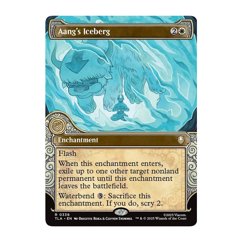 💫  Aang's Iceberg SHOWCASE - TLA 336 💫 Avatar: The Last Airbender 💫 MTG NM