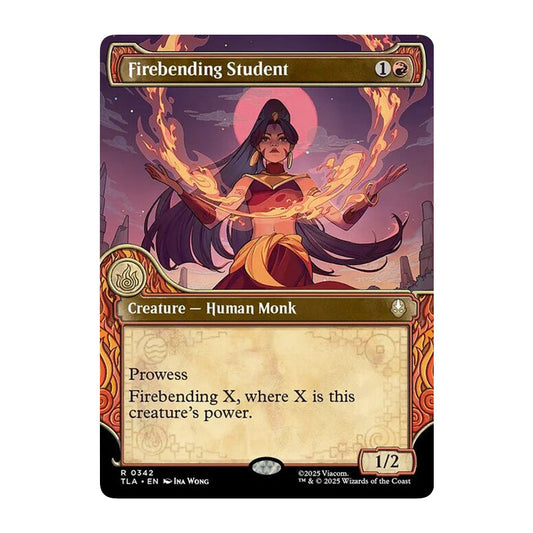 💫  Firebending Student SHOWCASE - TLA 342 💫 Avatar: The Last Airbender 💫 MTG NM