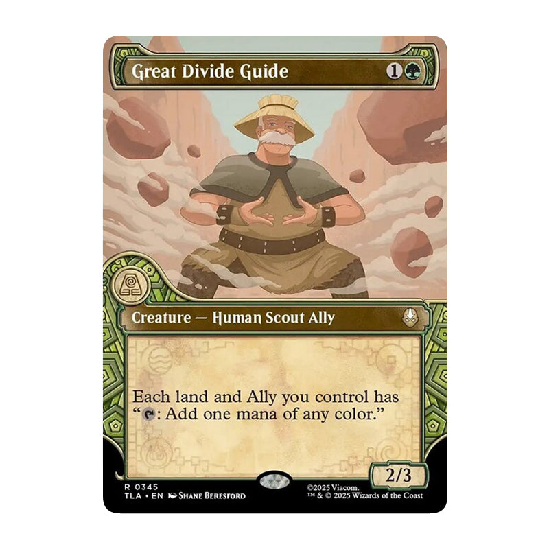 💫  Great Divide Guide SHOWCASE - TLA 345 💫 Avatar: The Last Airbender 💫 MTG NM