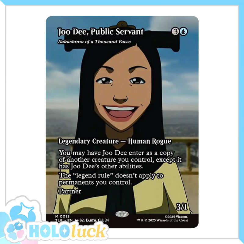 💫  Sakashima of a Thousand Faces // Joo Dee, Public Servant  - TLE 18 💫 Avatar: The Last Airbender Eternal 💫 MTG NM