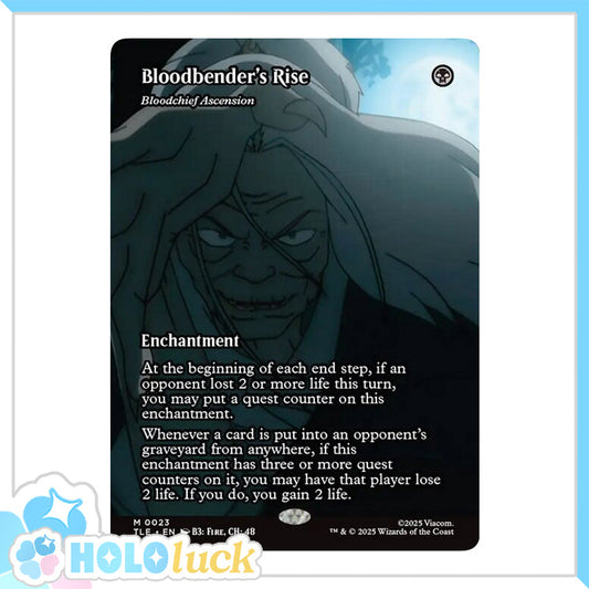 💫  Bloodchief Ascension // Bloodbender's Rise  - TLE 23 💫 Avatar: The Last Airbender Eternal 💫 MTG NM