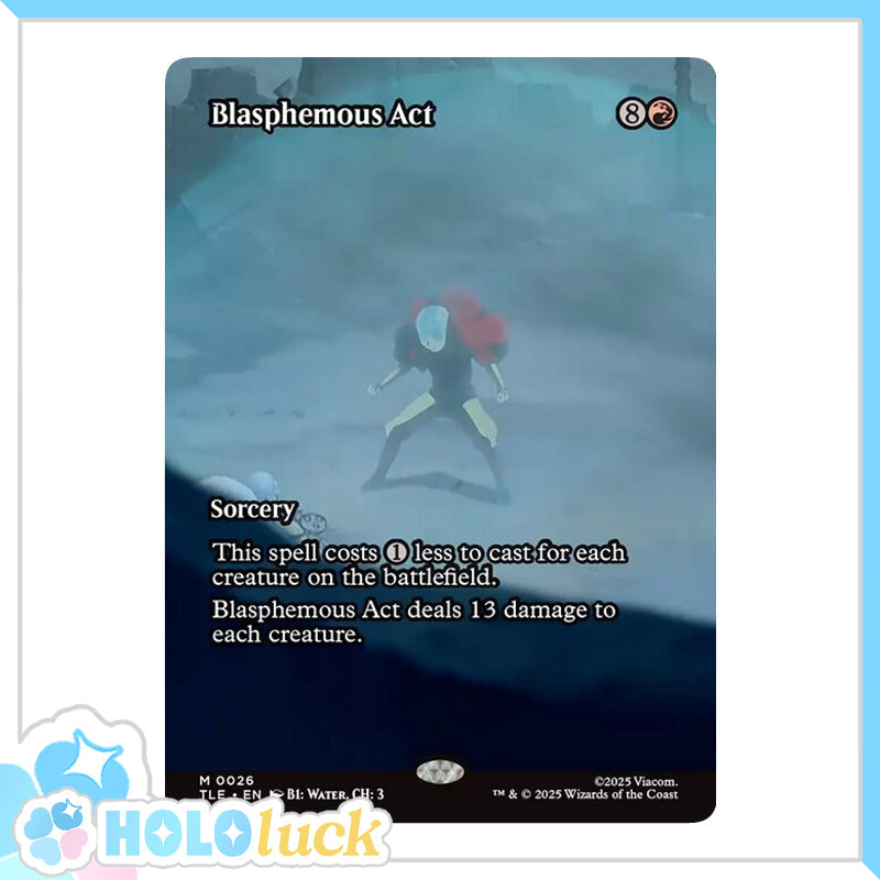 💫  Blasphemous Act  - TLE 26 💫 Avatar: The Last Airbender Eternal 💫 MTG NM
