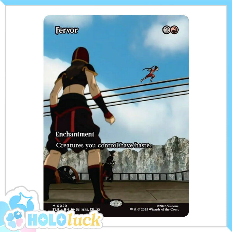 💫  Fervor  - TLE 29 💫 Avatar: The Last Airbender Eternal 💫 MTG NM