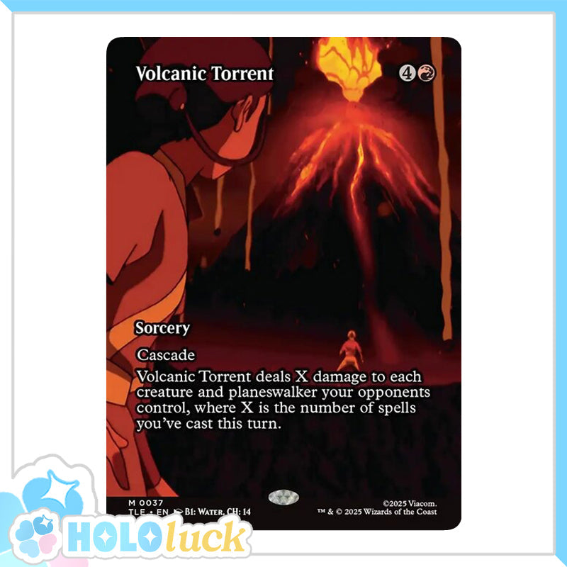💫  Volcanic Torrent  - TLE 37 💫 Avatar: The Last Airbender Eternal 💫 MTG NM