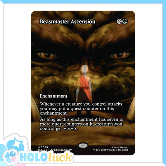 💫  Beastmaster Ascension  - TLE 39 💫 Avatar: The Last Airbender Eternal 💫 MTG NM