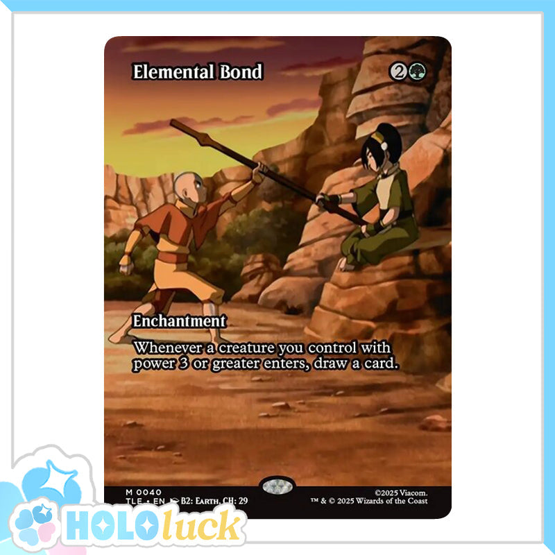 💫  Elemental Bond  - TLE 40 💫 Avatar: The Last Airbender Eternal 💫 MTG NM