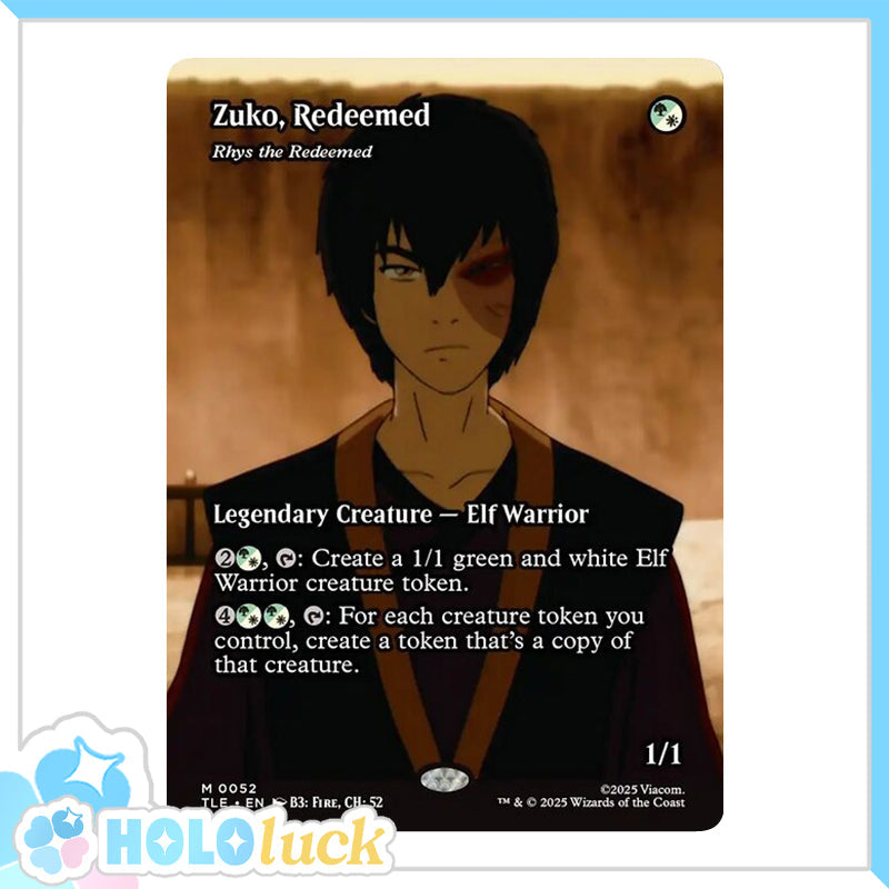 💫  Rhys the Redeemed // Zuko, Redeemed  - TLE 52 💫 Avatar: The Last Airbender Eternal 💫 MTG NM