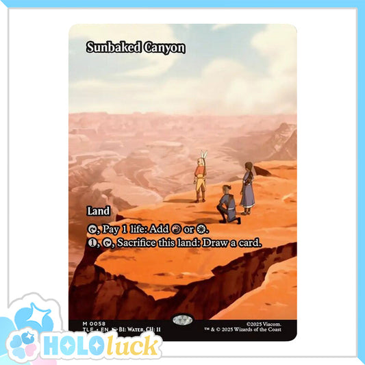 💫  Sunbaked Canyon  - TLE 58 💫 Avatar: The Last Airbender Eternal 💫 MTG NM