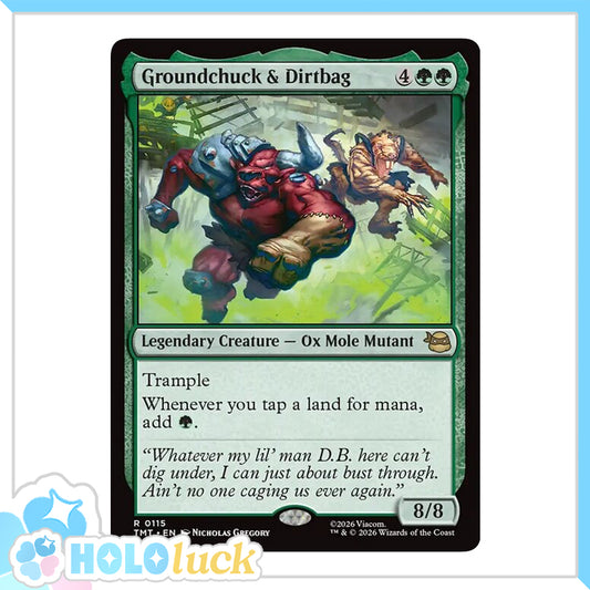 💫  Groundchuck & Dirtbag  - TMT 115 💫 Teenage Mutant Ninja Turtles 💫 TMNT MTG NM