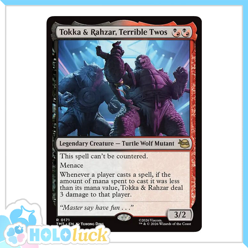 💫  Tokka & Rahzar, Terrible Twos  - TMT 171 💫 Teenage Mutant Ninja Turtles 💫 TMNT MTG NM