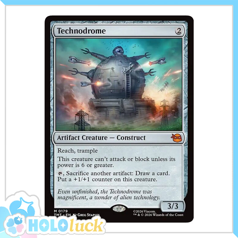 💫  Technodrome  - TMT 179 💫 Teenage Mutant Ninja Turtles 💫 TMNT MTG NM