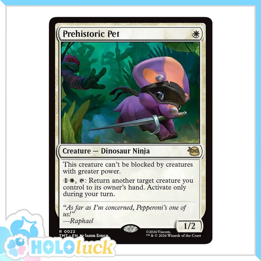 💫  Prehistoric Pet  - TMT 22 💫 Teenage Mutant Ninja Turtles 💫 TMNT MTG NM