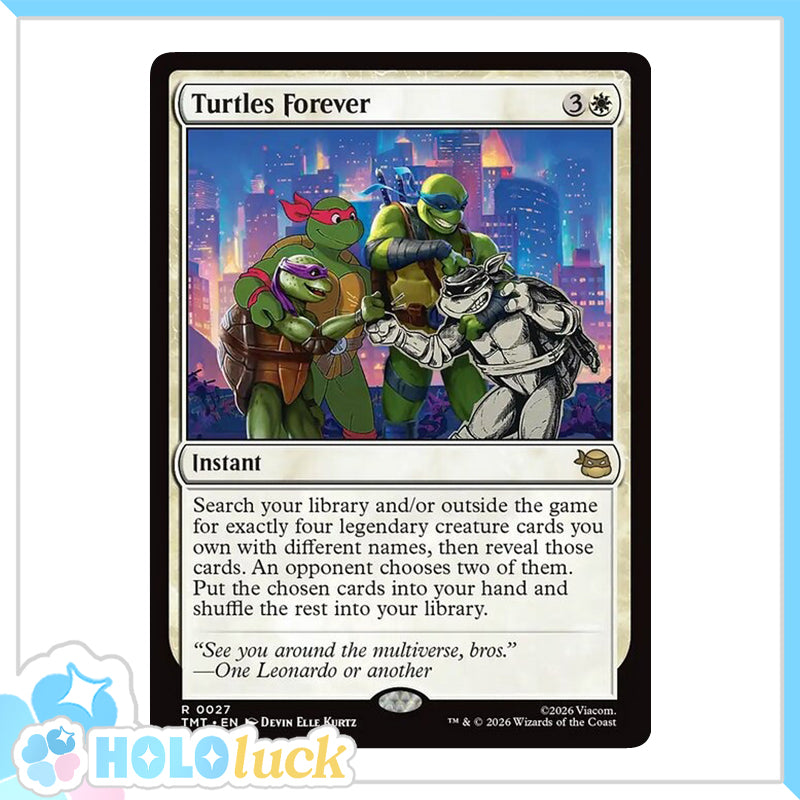 💫  Turtles Forever  - TMT 27 💫 Teenage Mutant Ninja Turtles 💫 TMNT MTG NM