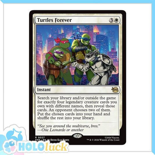 💫  Turtles Forever  - TMT 27 💫 Teenage Mutant Ninja Turtles 💫 TMNT MTG NM