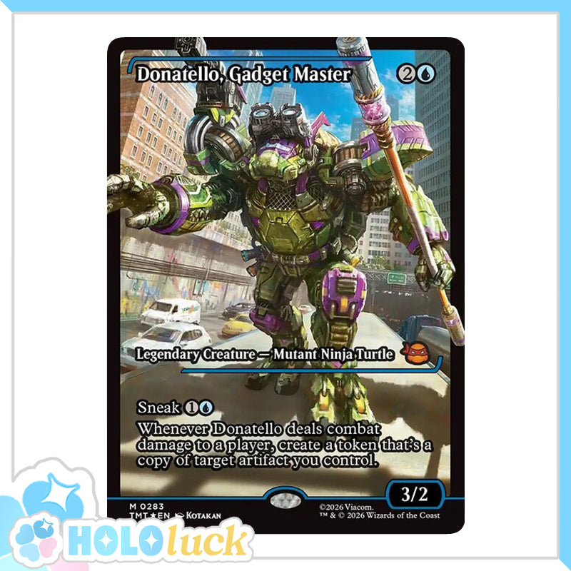 💫  Donatello, Gadget Master  - TMT 283 💫 Teenage Mutant Ninja Turtles 💫 TMNT MTG NM