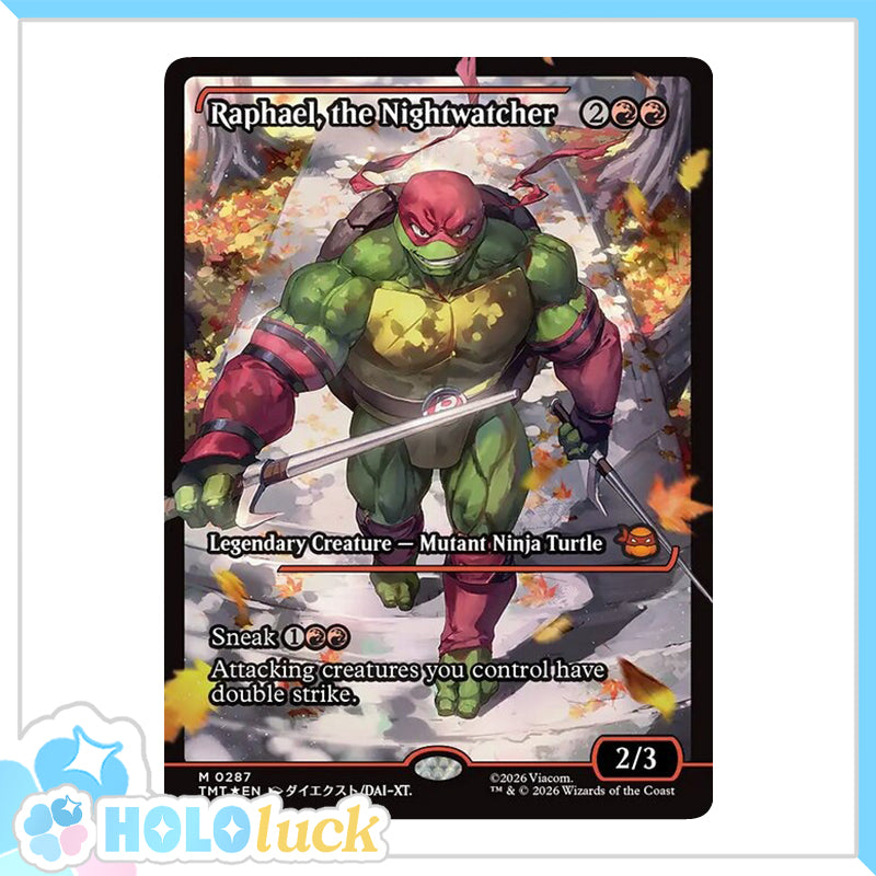 💫  Raphael, the Nightwatcher  - TMT 287 💫 Teenage Mutant Ninja Turtles 💫 TMNT MTG NM